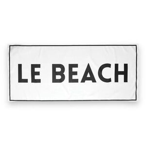 Santa Barbara Oversized Le Beach Towel